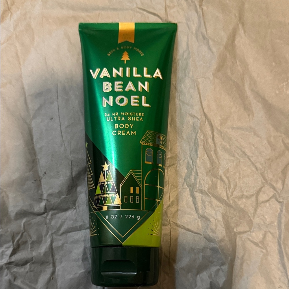 Vanilla Bean Noel Body Cream - Green